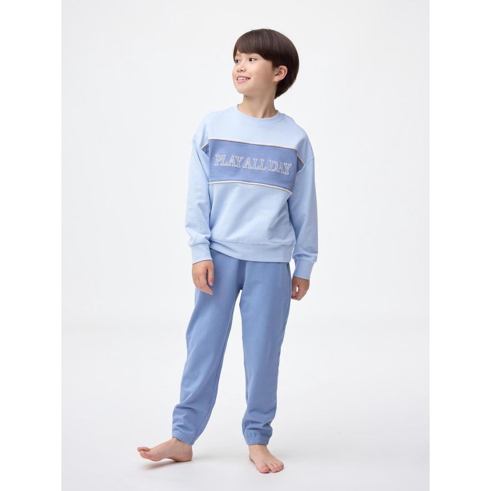 Gu By Uniqlo Kids Cotton Sweat Pullover Logo