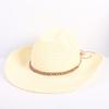 Popular Classic Western Cowboy Straw Hat Summer Hollow Big Eaves Sun Hat Handwoven Straw Hat