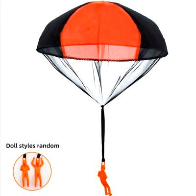 Tangle Parachute Character Hand Throwing Soldier Square Outdoor Teen Flying Toy