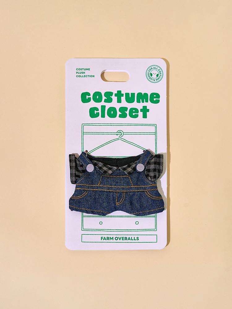 Line Friends Minini Farm Closet Overalls