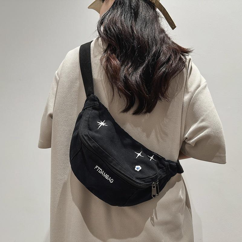 Винтажная холщовая сумка из стираной ткани — фото 3