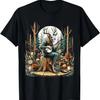 Cottagecore Aesthetic Wendigo Cryptid Camping T-Shirt
