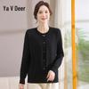 Yalu Damen Eleganter Pullover Strickpullover