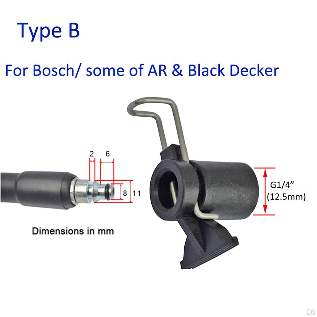 12.5mm Plug Type Snap Washer Outlet Hose Connector Converter for Lock Washers Fixing Accessories