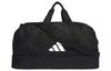 Adidas Recycled Polyester Plain Weave Fabric Handbag Medium Unisex Black & White HS9742