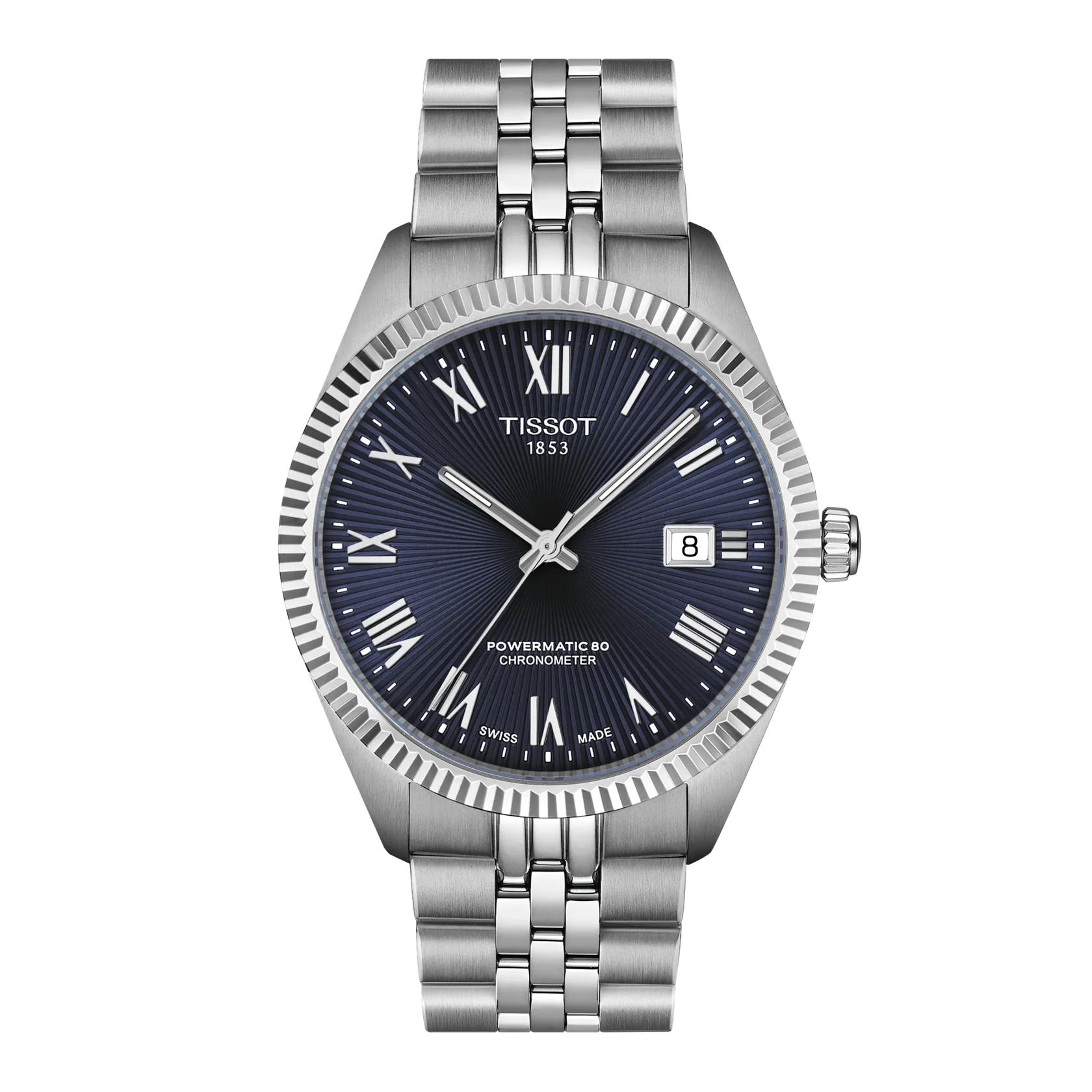 Tissot Stainless Steel blue Dial Men s Fashion Watch T156.408.11.043.00 синий