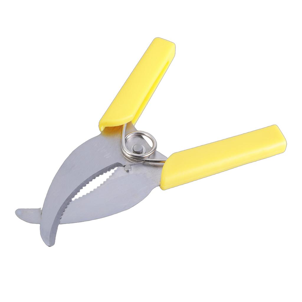 Ergonomische Gartenschere mit gelbem Griff, Gartenschere für effizientes Schneiden, Trimmen, Heimgärtnern und professionelle Nutzung