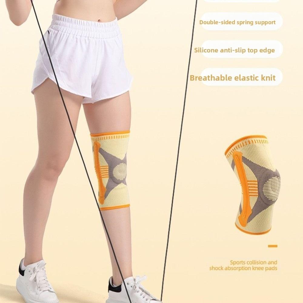 Breathable Knee Sleeves Shock-absorbing Knee Support Brace Sports Gear Sports Knee Pad  Running