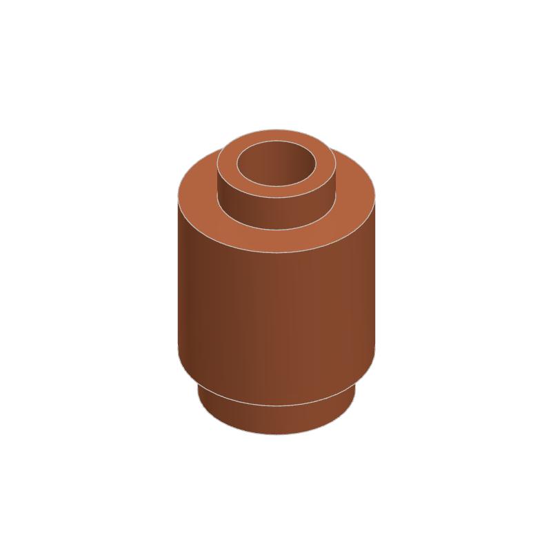 50g/178PCS 3062 1x1 Cylindrical Block Moc Color Loose Parts Compatible with Brick DIY Children's Toy Assembly Storage