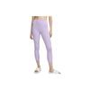 One Solid Logo High-Waisted Leggings With Pockets Women Leggings Lilac FN3242-512