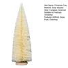 Mini Christmas Tree Sisal Snow Frost Artificial Pine Tree