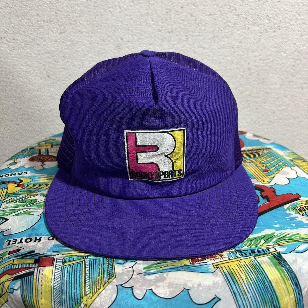 

[USED] Vintage 90s 80s mesh trucker cap made in the USA.