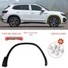 Compatible with Volkswagen T-Roc Tayron (2017-2024), Front/rear Wheel Arch Trim, Fender Anti-scratch Strip.