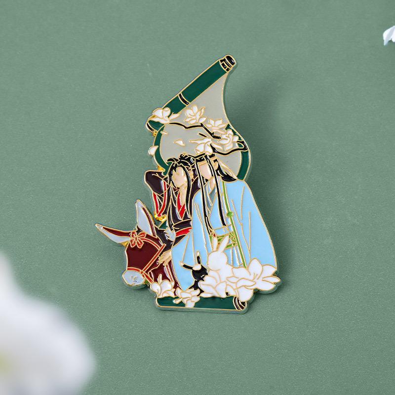 Metallmärke Dekorativ Brosch