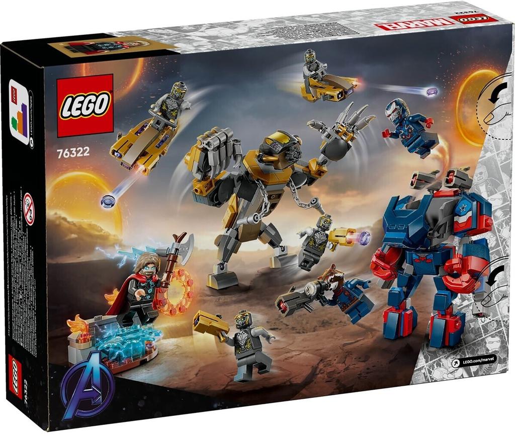 LEGO Marvel Constructor – Avengers: Endgame Thor Vs. Chitauri (76322)
