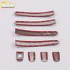 Vision Door Handle Trim: Compatible with 18 Models - Decorative Bright Strip & Armrest Buckle Sticker