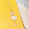 Fan Phone Pendant Four Leaf Clover Mobile Phone Strap Mobile Phone Chain  Jewelry Gift