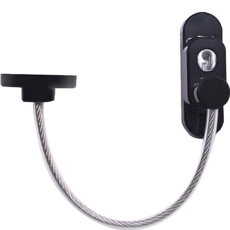 Punch-Free Window and Sliding Door Security Lock