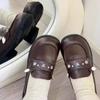 Round-toed Shoes Women's Shallow Opening Single Shoes