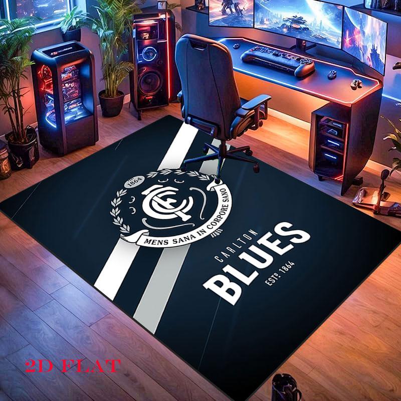 Carlton Blues POSTER Carpet Rug for Living Room Bedroom Home Sofa Decoration,Kids play Nonslip Floor Mat
