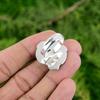 Sacral Chakra Hessonite Rough Stone Promise Daughter Ethnic Ring Sterling Silver