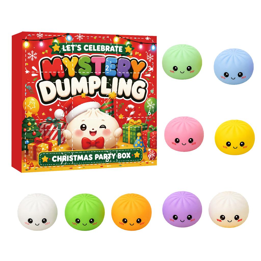 Birthday Countdown Calendar 2026 with 9 Toys - Party Decoration Gift for Adults and Kids
