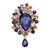 2026 Brooch European and American Luxury Super Flash Crystal Brooch Fashion Fur Coat Corsage Creative Pendant Crystal Pin Jewelry