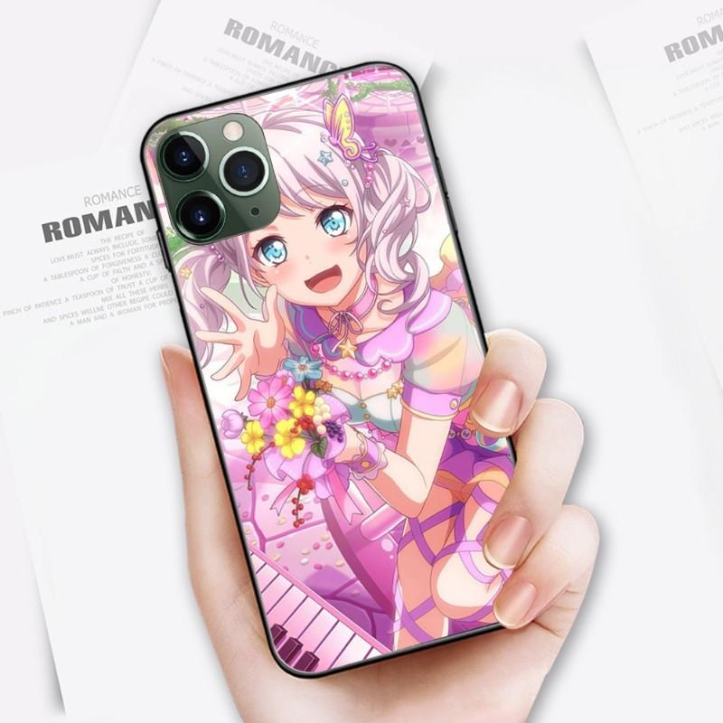 Husă de Telefon Drăguță Bang Dream Pentru IPhone 14 13 12 11 XS X 8 7 6 Plus Mini Pro Max SE 2022 Husă Moale Neagră