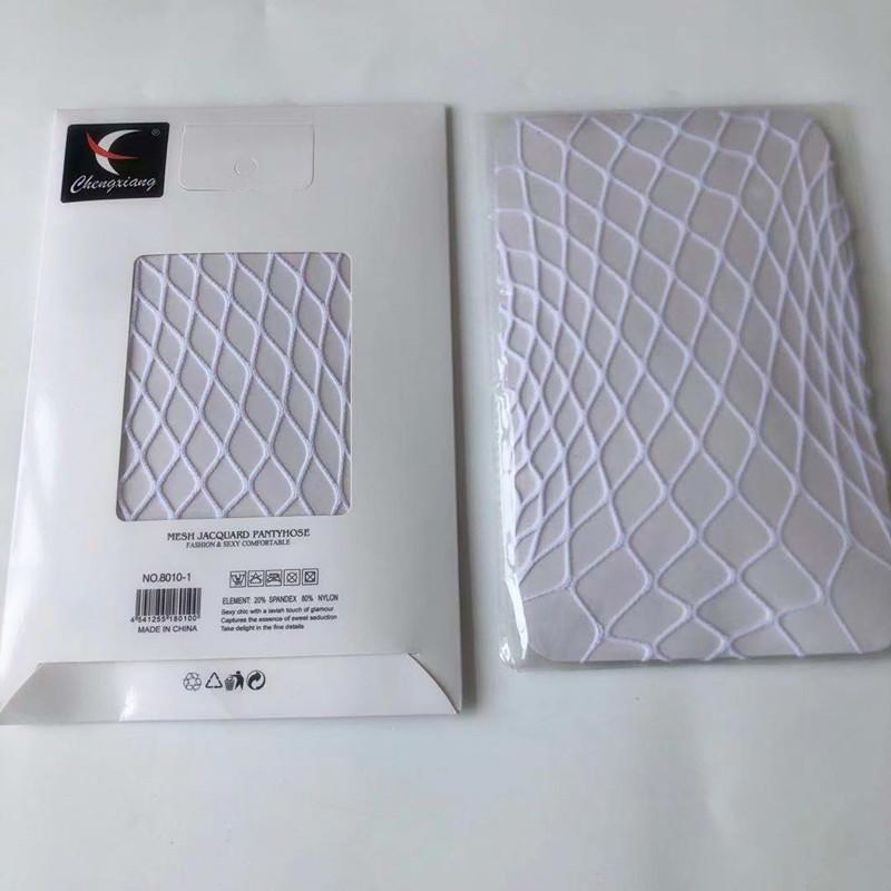 Women's Plus Size Velvet Cutout Fishnet Pantyhose Stockings