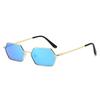 Small Frame Glasses Retro Square Sunglasses Personalized Men'S And Women'S Street Photography Sunglasses Street Trend Single Item