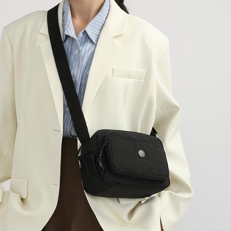 Nylon Bag Women's Crossbody Shoulder Bag Multi-Layer Large Capacity Waterproof Mother Bag