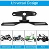 Folding License Plate Holder For ATV Motorbike Aluminum Alloy