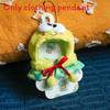 Soft Plush Melody And Cloak Pendant For Kids Doll Dressup Play