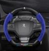 Car Steering Wheel Cover For Peugeot 106 107 108 206 207 208 301 307 308 406 407 408 508 607 2008 3008 4008 5008 GT RCZ Rifter