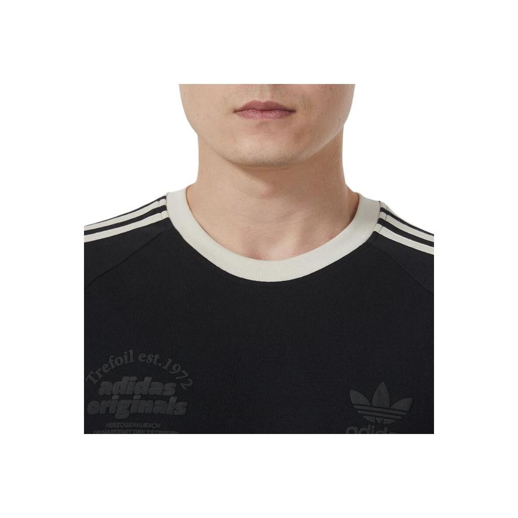 adidas Graphic Cali T-Shirt Black Men Streetwear IS1413