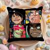 G-GorillazS Band Cushion Cover Home & Car Multi-Scene Pillow Cover - Reversible, Soft & Durable for Daily Use