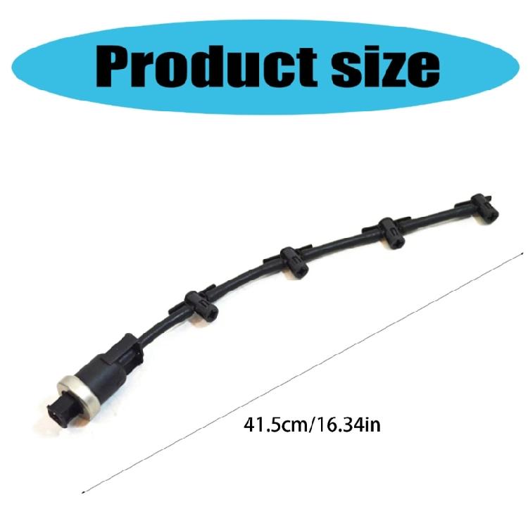 Engine Fuel Overflow Line Car Return Line Leakage Oil Hose 03L130235K Replacement Auto Leakage Fuel Hose for Golf