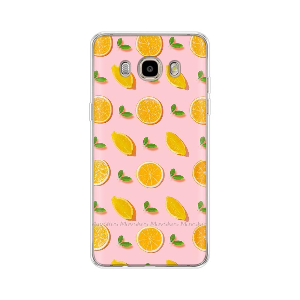 For Samsung Galaxy J5 2016 Case J510 J510F/ds J510FN Cover Fashion Daisy Soft Protective Covers For Samsung J5 2016 Fundas Coque