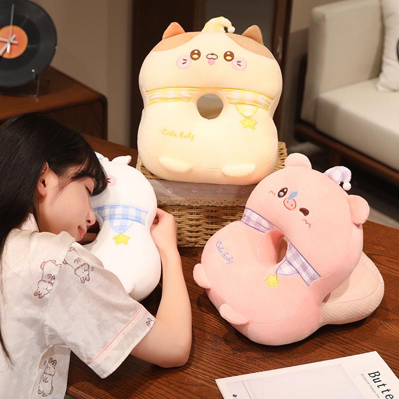 Double-Side High-Standard-Quality Cartoon High-Quality Nap High-Quality Pillow High-Quality Animal High-Quality Pattern High-Quality Hollow