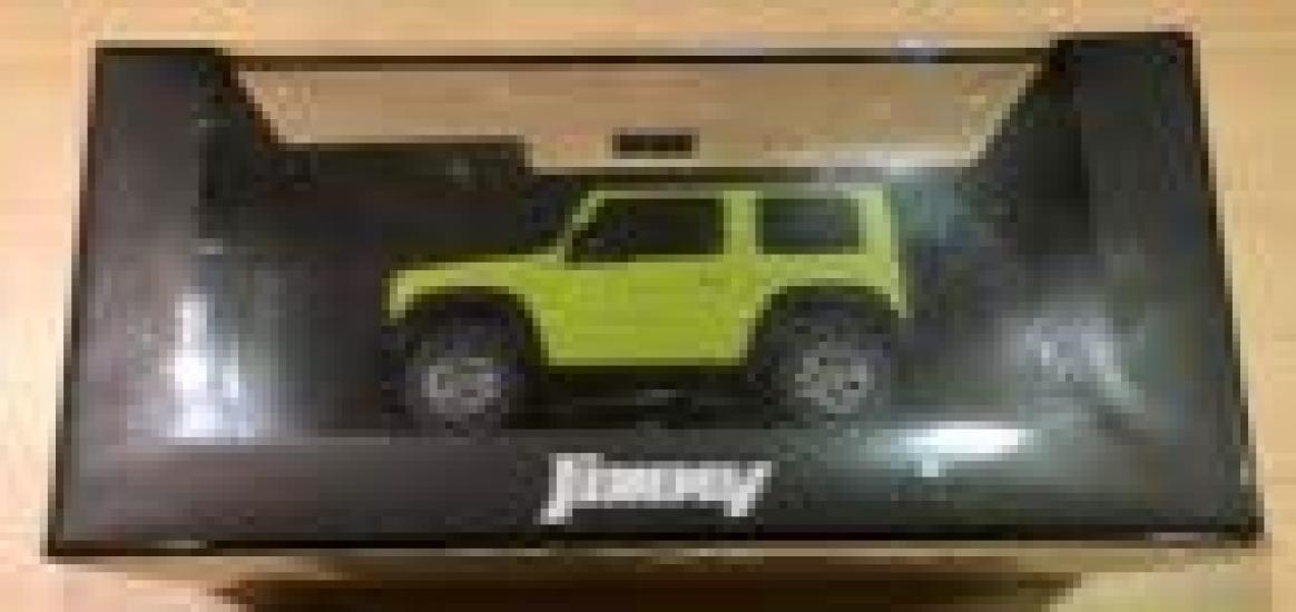 оригинальная упаковка масштаб Suzuki genuine новая модель Suzuki Jimny Sierra Kinetic Yellow литая машинка с item, не для продажи, в комплекте. Каталог 1/43.