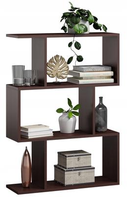 Bask 3 Wenge Bookcase Open Cabinet Bookshelf