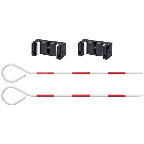 

Shinwa Sokutei Staff Stand with Cross and Indicator Function, Includes 2 Stands and 2 Pin Poles, 76095