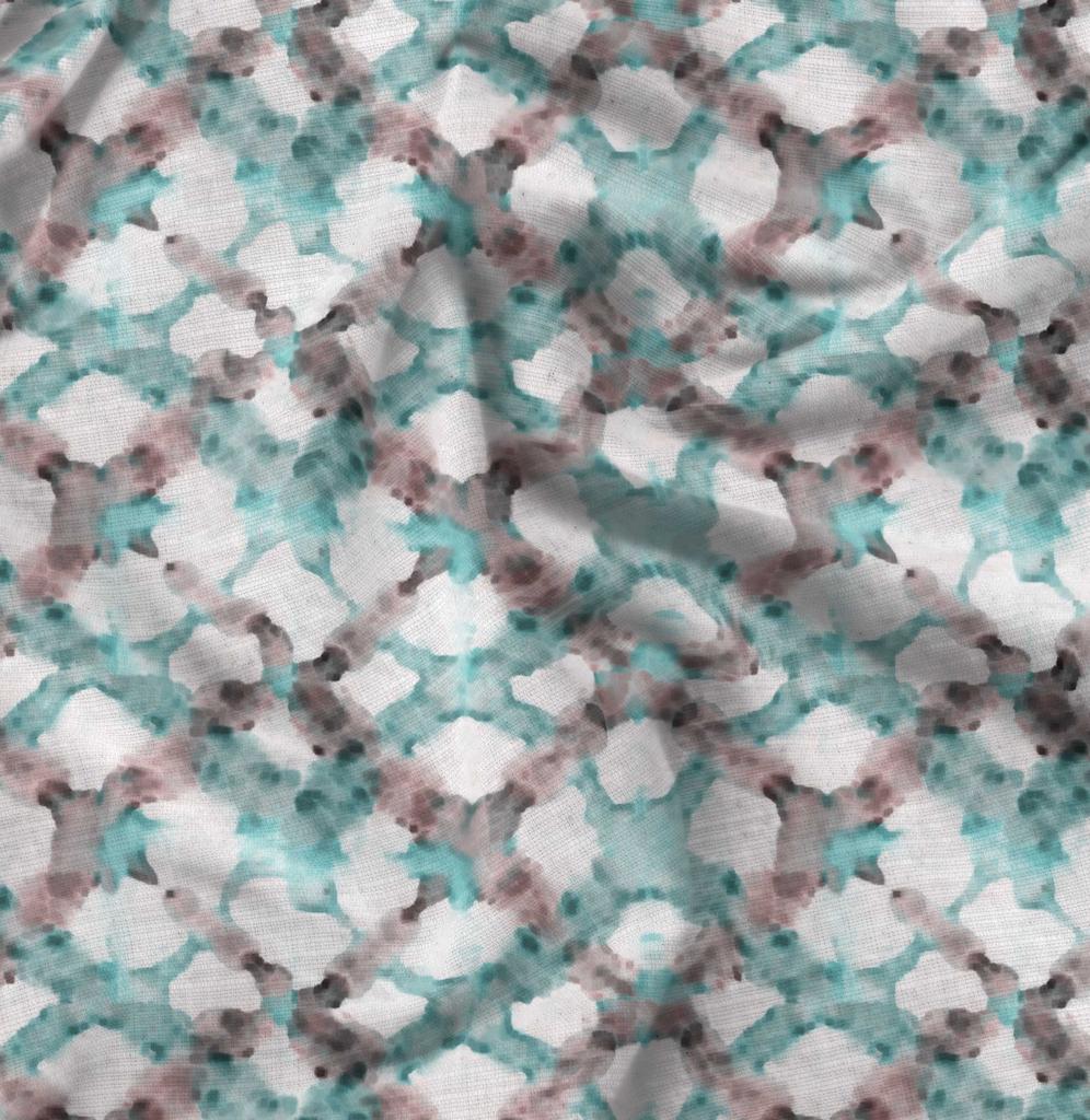 Soimoi Floral Print, Silk Fabric, Decor Sewing Fabric by The Yard 42 Inch Wide,  Decorative Fabric for Shirts Suits Ties,