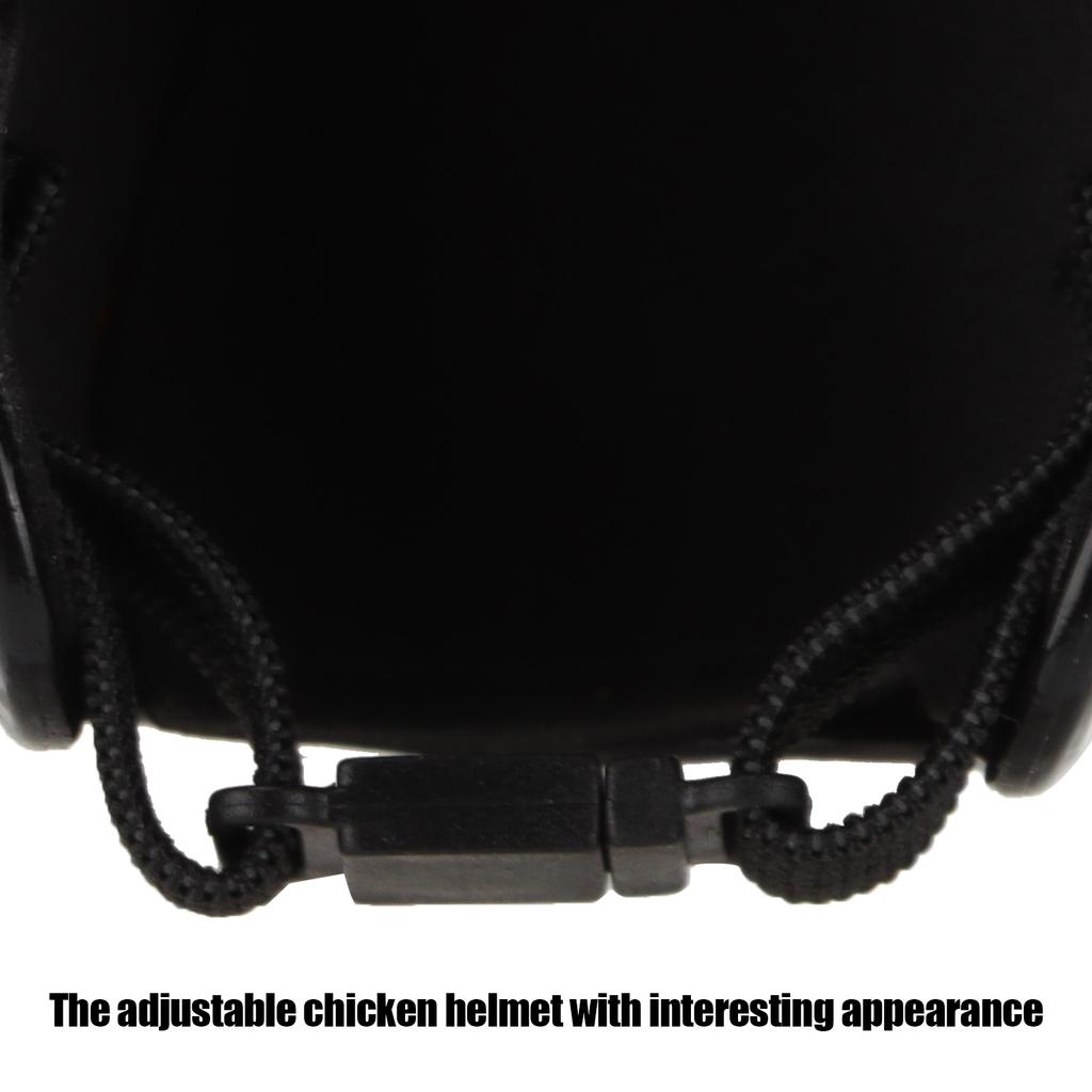 Chicken Helmet Small Headwear Funny Pet Helmet Accessories for Small Chickens and Birds
