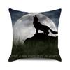 Halloween colorful pumpkin devil Digital printing short plush pillow covers for car sofa office cushion cover home goods