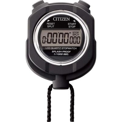 RHYTHM Citizen Stoppuhr Digital 055 Schwarz CITIZEN Wasserdicht 8RDA55-002