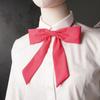 Jk Series Girl School Uniform Bow Tie With Satin Material For Graduation And Casual Wear
