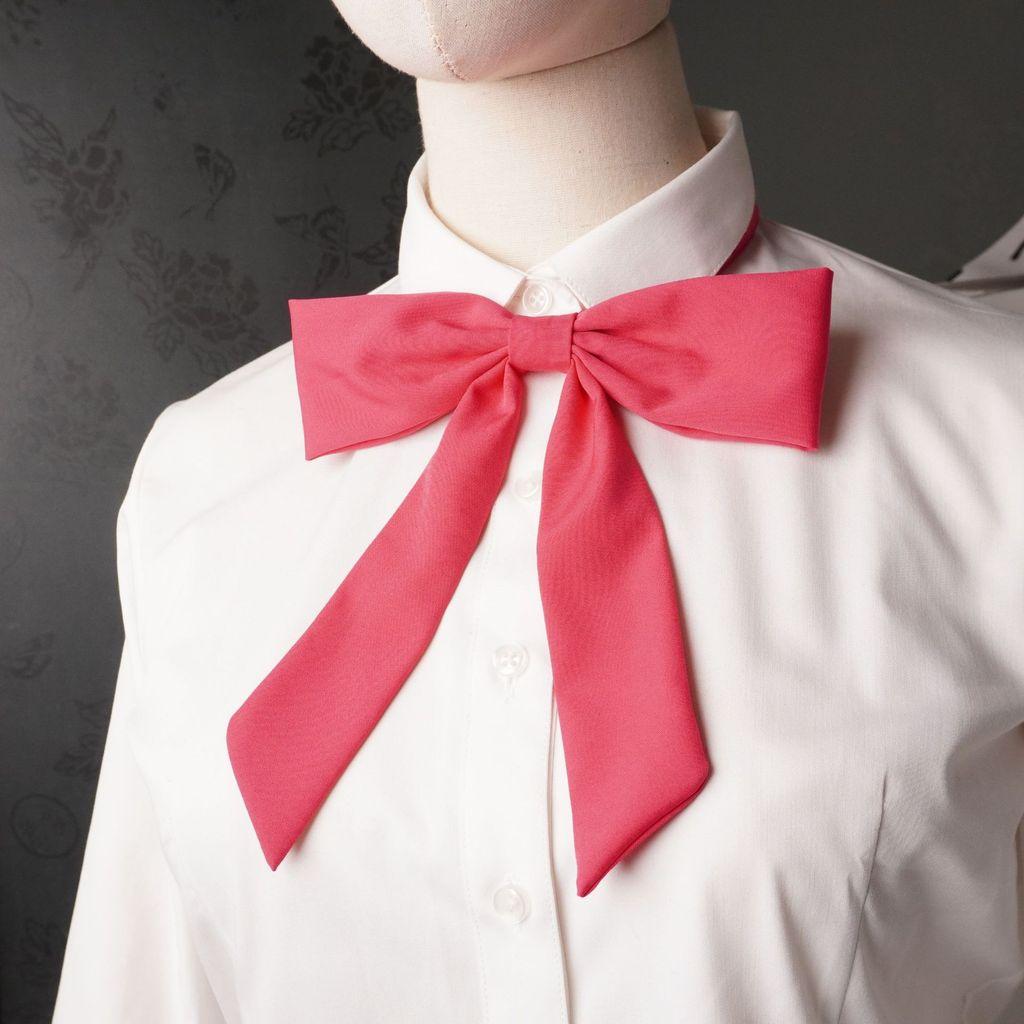 Jk Series Girl School Uniform Bow Tie With Satin Material For Graduation And Casual Wear