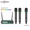 Dual Wireless Microphone System for Home and Stage Use