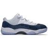 Air Jordan 11 Retro Low Navy Snakeskin 2019 Unisex Sneakers White Black-Navy CD6846-102